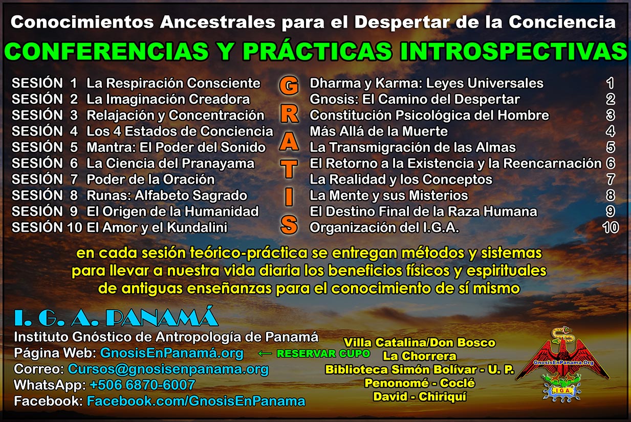 Conferencias y Prácticas Introspectivas Conferencias y Prácticas Introspectivas